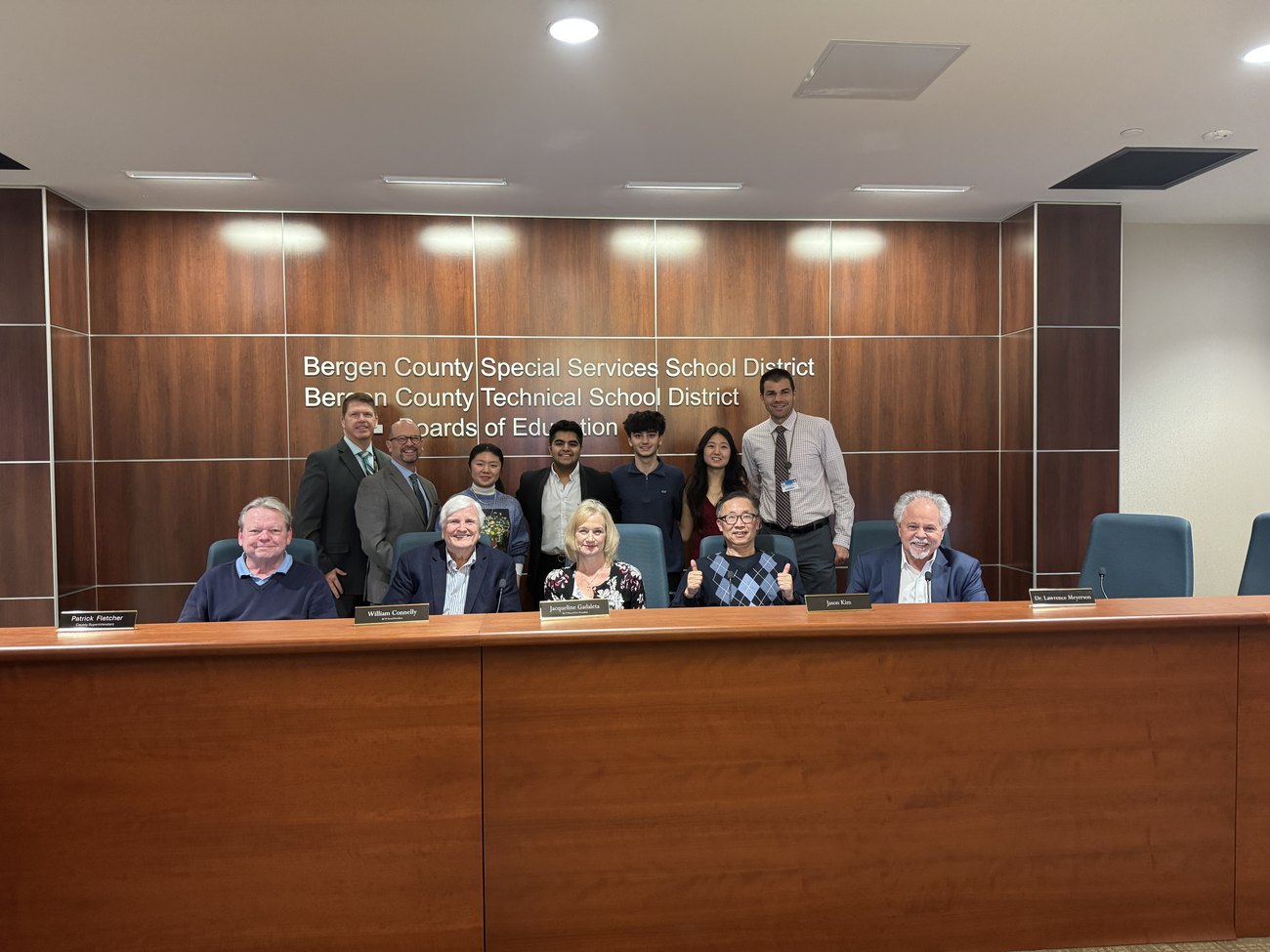 Claire Jiang with the Bergen County Technical Schools Board of Education